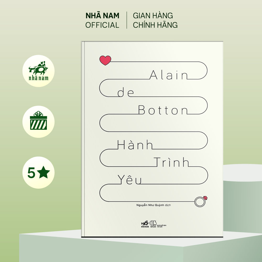 Sách - Combo Luận về yêu - Hành trình yêu (Alain de Botton) - Nhã Nam Official