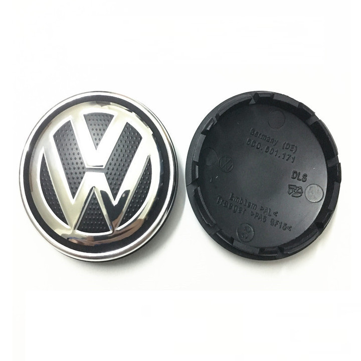 Logo chụp mâm, ốp lazang dùng cho xe ô tô Volkswagen