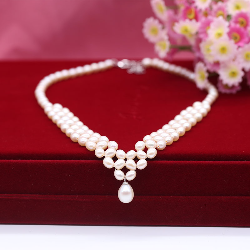 Vòng ngọc trai cao cấp, thời trang quý phái Queen Pearl DB-2120 Bảo Ngọc Jewelry