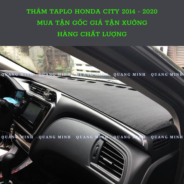 THẢM TAPLO CAO CẤP XE HONDA CITY 2008 - NAY