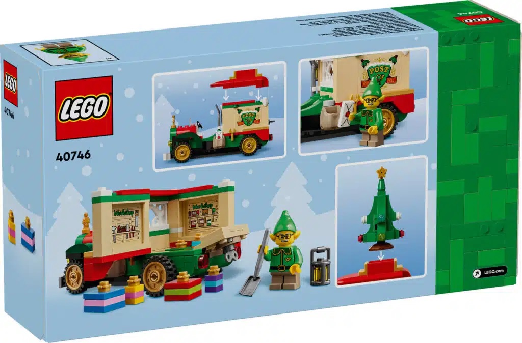 LEGO - NOEL - 40746 -  Xe Tải Giao Hàng Của Ông Già Noel (224 Chi Tiết)