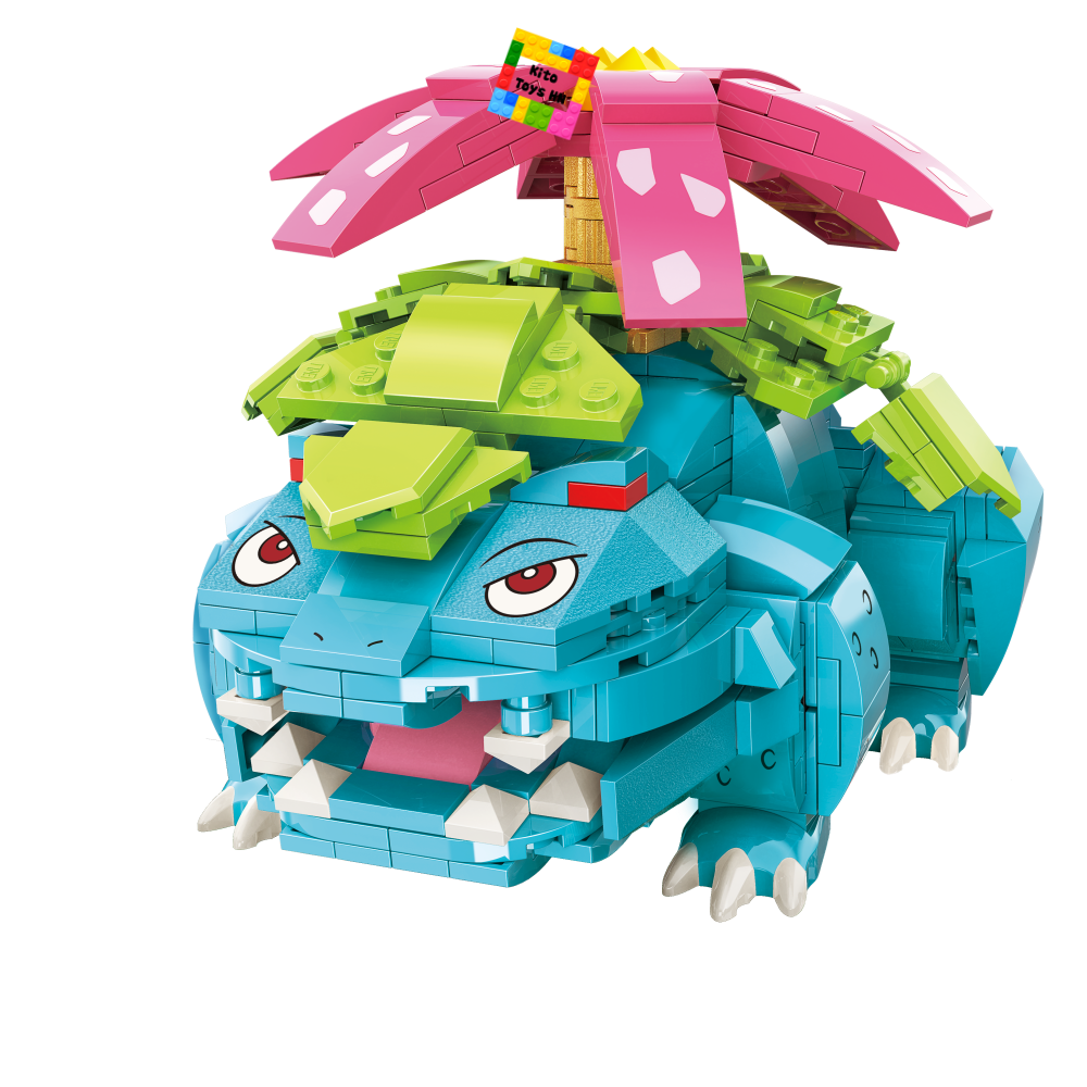 Pokemon Đồ Chơi Lắp Ráp Keeppley Venusaur Hệ Cỏ 497 Chi Tiết B0107 Cho Trẻ Từ 6 Tuổi