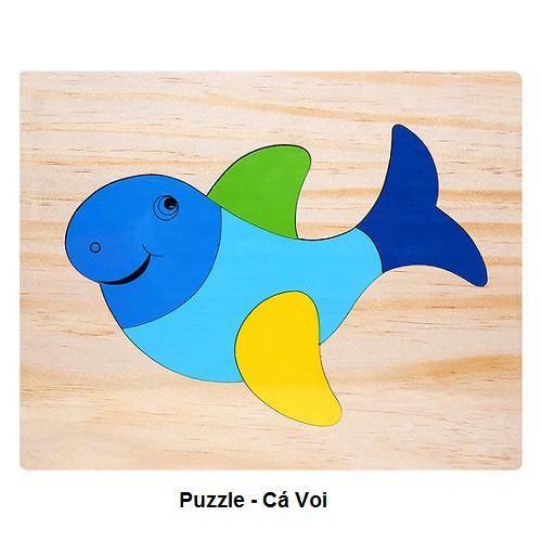 Bộ tranh ghép 13 loài động vật | Puzzle Animal 20x25cm - Phần 1