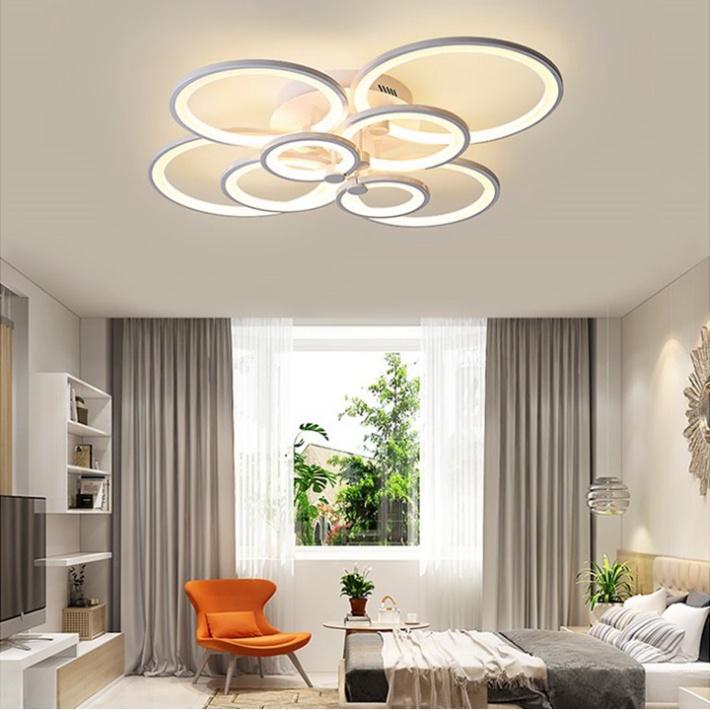 Đèn Led Ốp Trần Đèn Trần Thạch cao niên Sáng tô điểm phòng tiếp đón khách buồng ngủ căn hộ 3 cơ chế Sáng Có Kèm Điều Khi