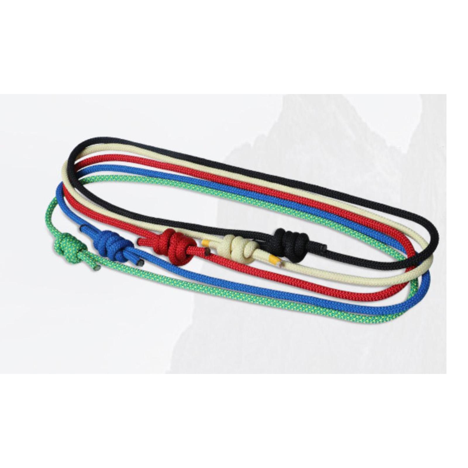 Multipurpose 6mm Prusik Cord Knot Rope Wear Resistance Utility Cord for Climbing