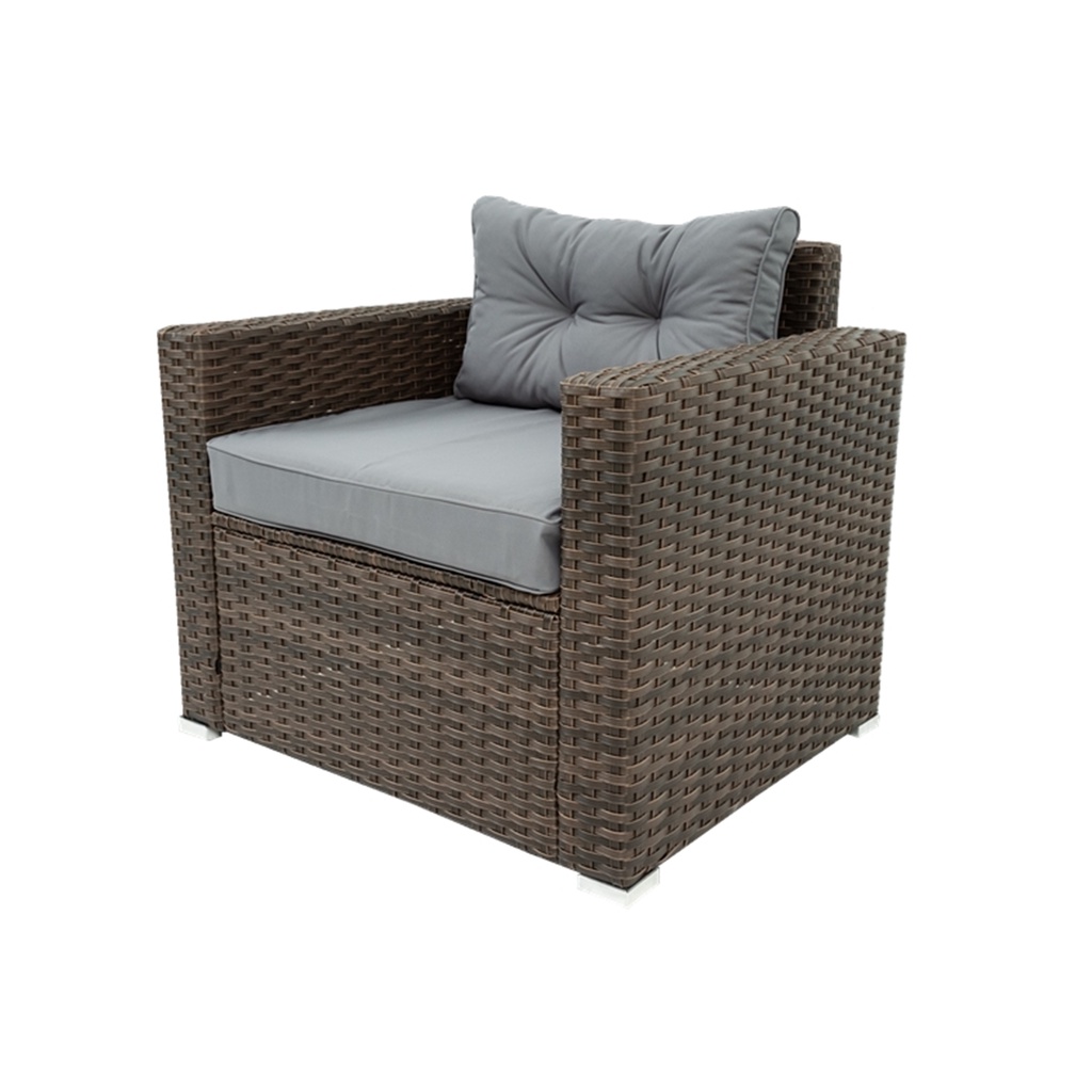 WEGO Ghế sofa mây nhựa ngoài trời/ sân vườn/ hồ bơi/ sofa ban công //Outdoor Furniture Rattan Sofa Rattan Chair Garden Outdoor Chair