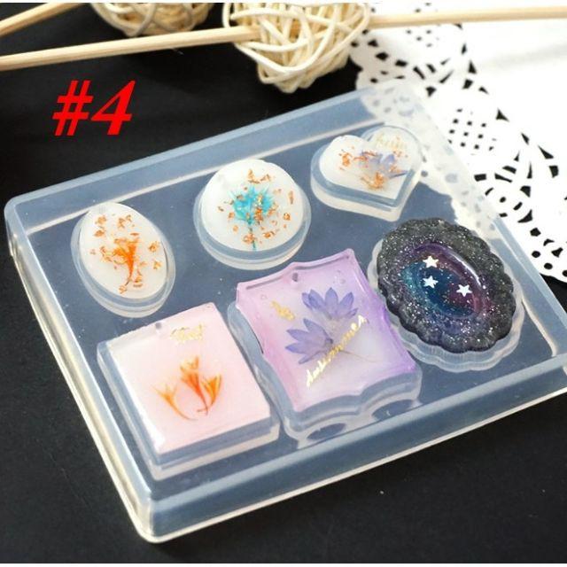 Khuôn Silicone Đổ Mặt Dây Chuyền Resin - Trường Thịnh Sài Gòn
