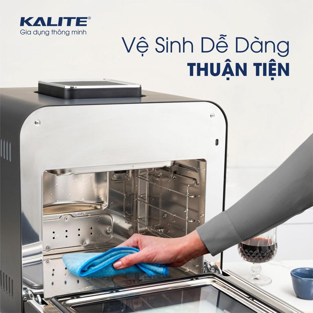 Nồi chiên hơi nước Kalite Steam Pro dung tích 15L chiên hấp không dầu đa năng, Hàng Chính Hãng