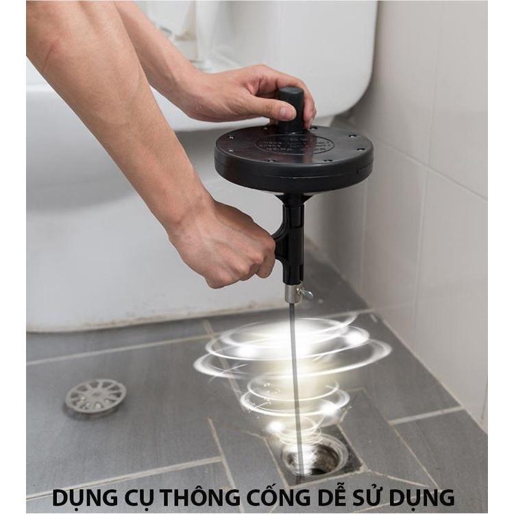 Thông Cầu Cống Nghẹt Tại TPHCM Mua Dụng Cụ Thông Cống Chuyên Nghiệp dài 5m Đầu Lò Xo Giá Tốt Sản Phẩm Gồm Đầu Dây Lò Xo