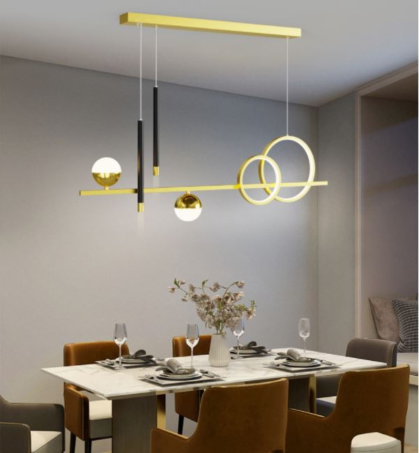 Đèn thả BILES phong cách Bắc Âu cao cấp trang trí nhà cửa sang trọng, hiện đại.