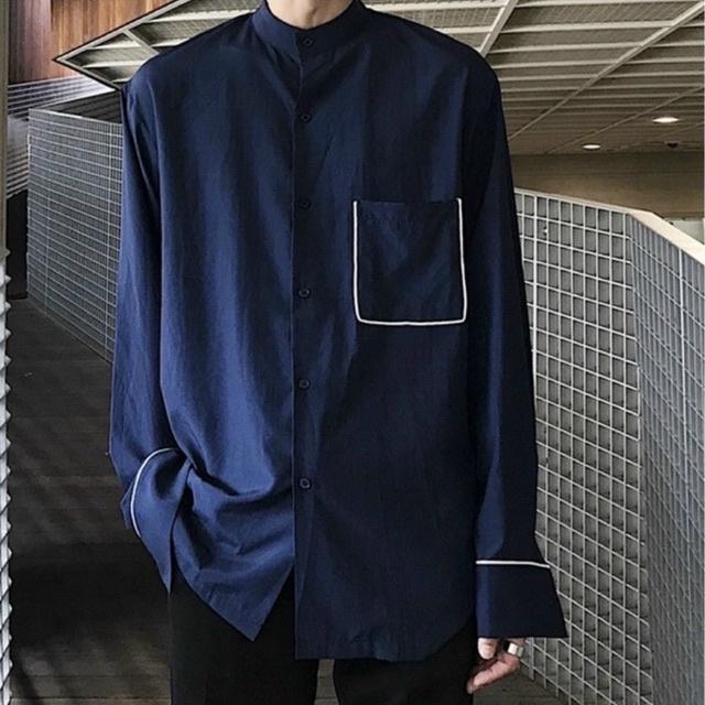 Sơmi Nam thiết kế viền túi