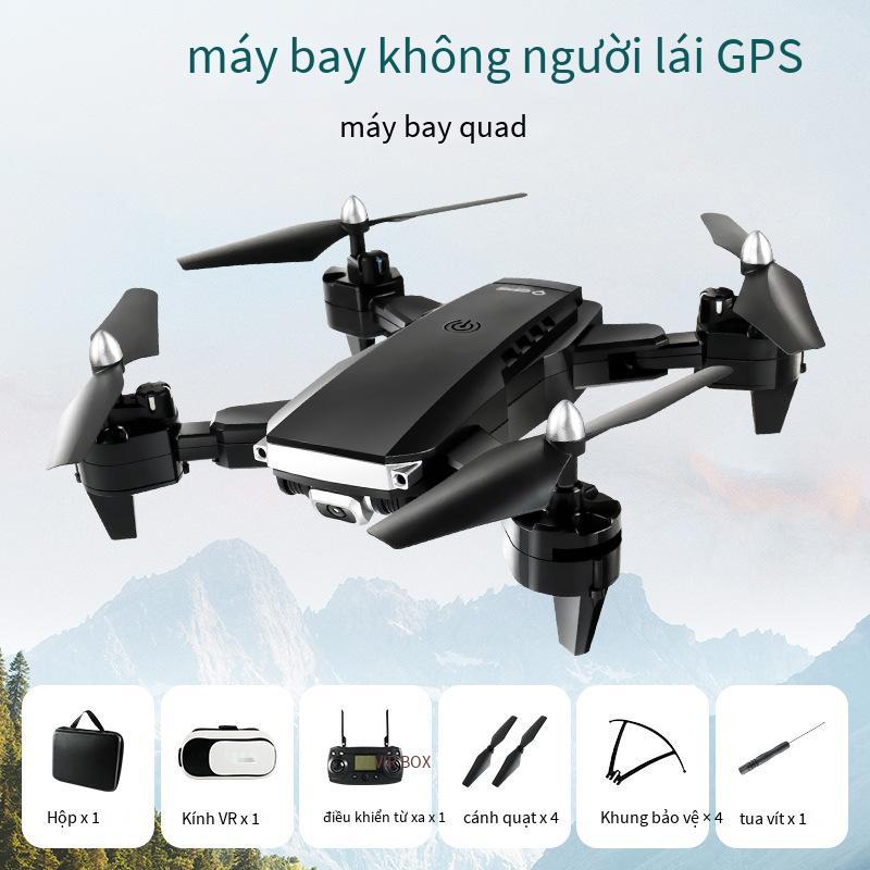 Giao Hàng Nhanh S760 Gấp Gọn Định Vị GPS Máy Bay Trực Thăng Điều Khiển Từ Xa Áp Suất Không Khí Chiều Cao Cố Định Trẻ Em Máy Bay Đồ Chơi Điều Khiển Từ Xa Quay Phim 4K HD