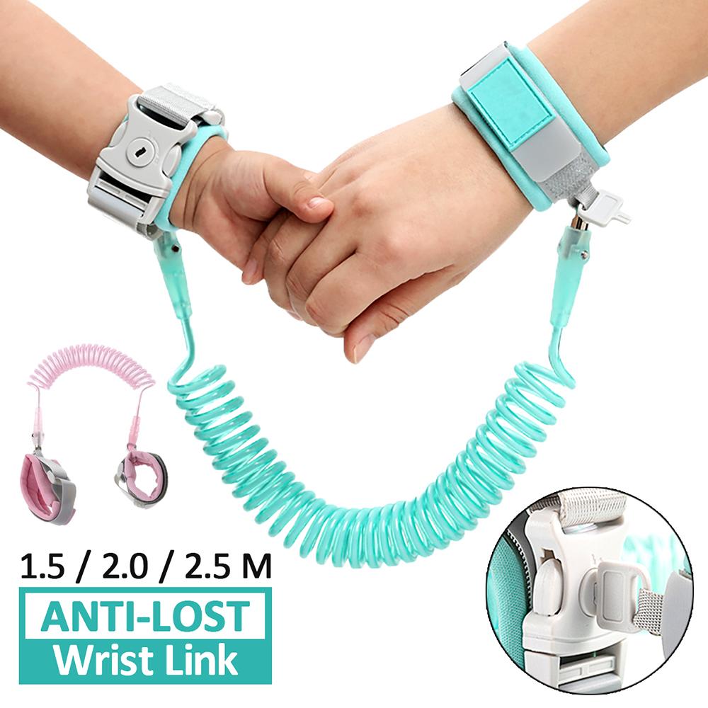 Dây buộc cổ tay, giúp chống lạc trẻ em, với đầu nối xoay 360, sẽ bảo vệ cổ tay