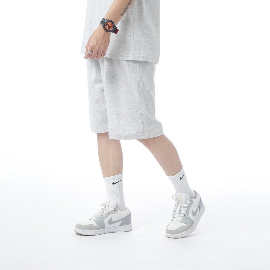 Quần Short Đùi Trơn unisex N7 thể thao basic nam nữ oversize phong cách đường phố Hàn Quốc