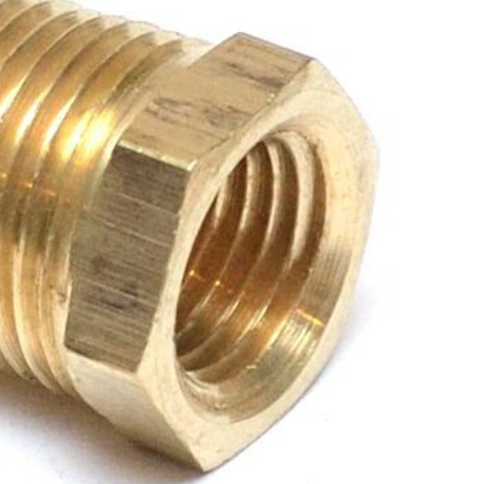 NPT Adapter 3/8 Male to 1/8 Female for Pressure Gauge Adapter Pipe Fittings