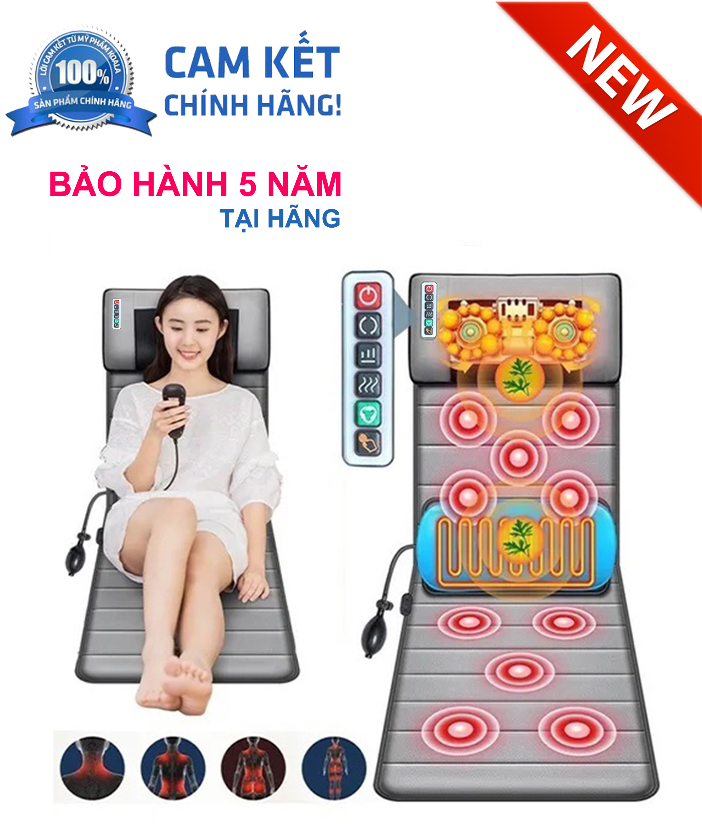 Đệm Massage Toàn Thân aYosun PL - T600