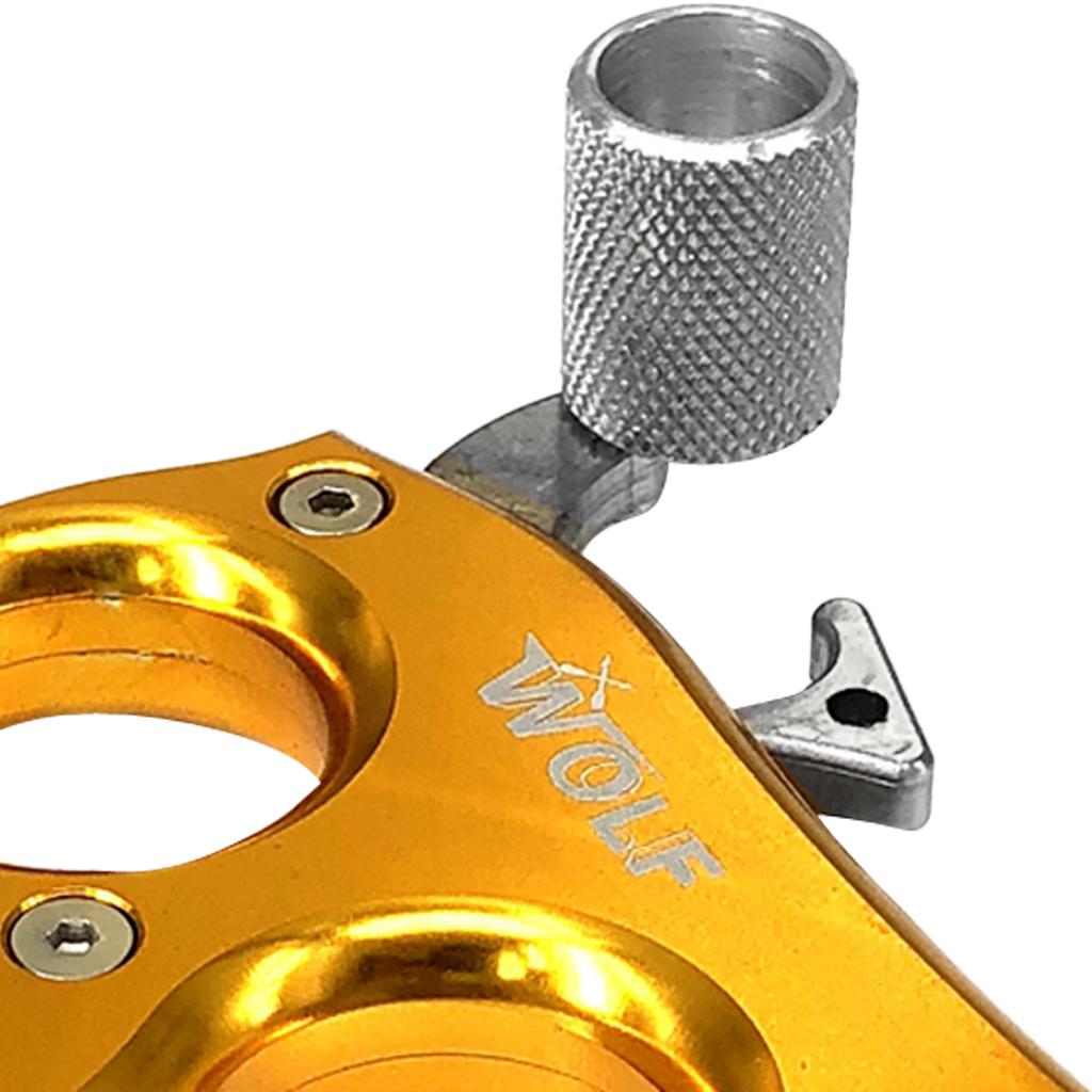 3 Finger Archery Compound Bow Release Aid Thumb Grip Ambidextrous Black