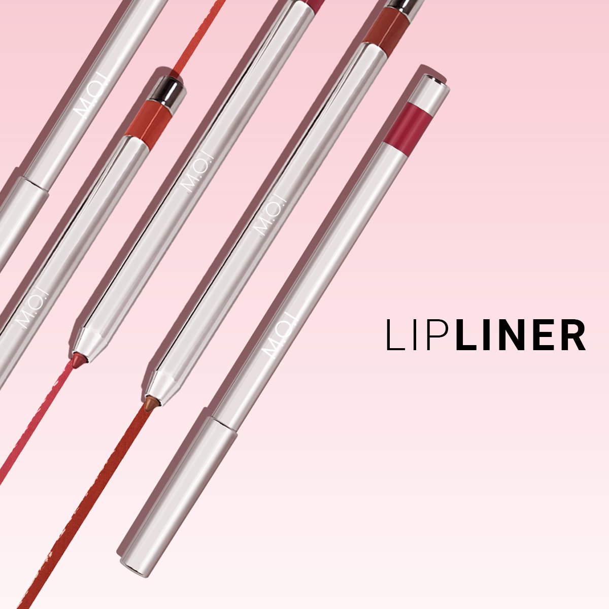Bộ đôi M.O.I SON TINT LÌ NHẸ MÔI LÂU TRÔI 12H LOLLIPOPS - Matte Lasting Lip Tint - Lollipops và Chì kẻ viền môi đa năng Perfect Shape Lip Liner