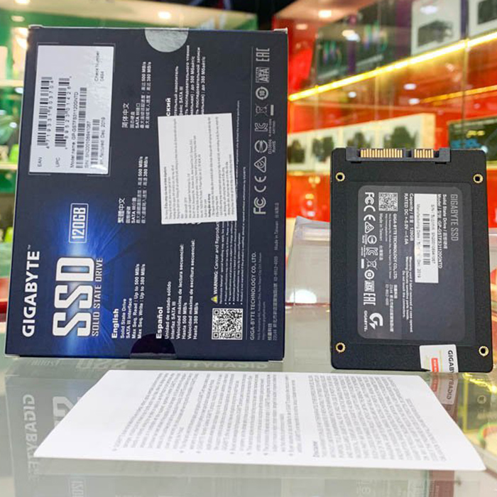 SSD Gigabyte SATA 2,5 inch GP-GSTFS31NTD - Hàng Chính Hãng