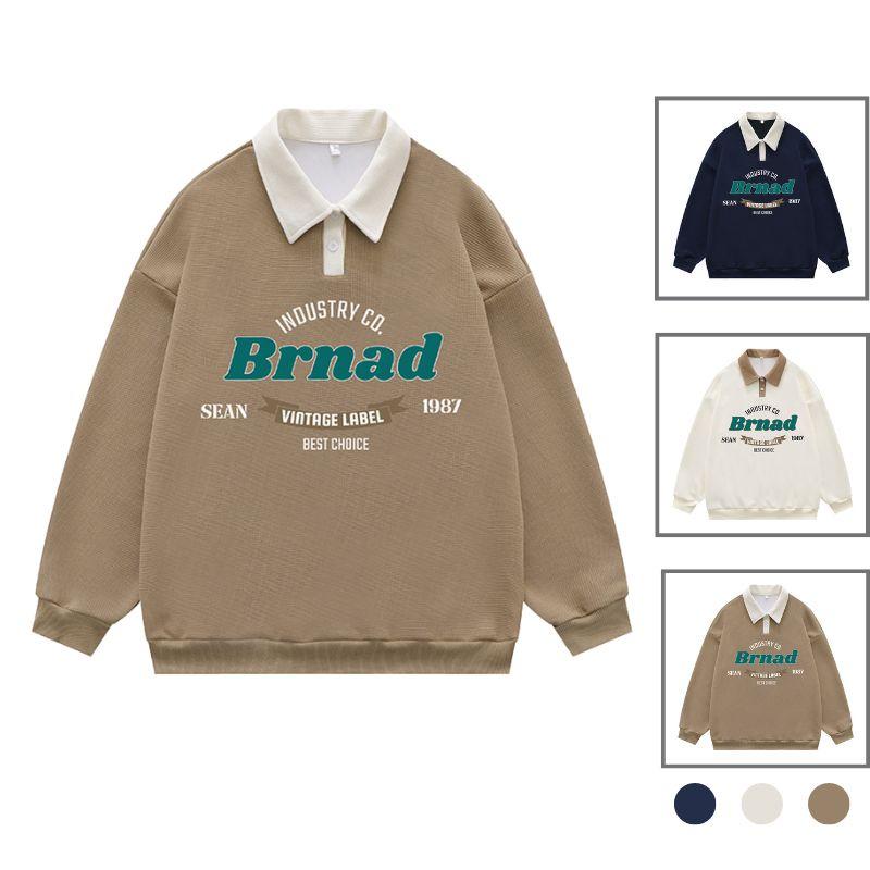 Áo Sweater Polo Nỉ Nam Nữ Unisex Dài Tay Form Rộng Phong Cách Trẻ Trung Thời Trang Zenkonu TOP NAM 245V2
