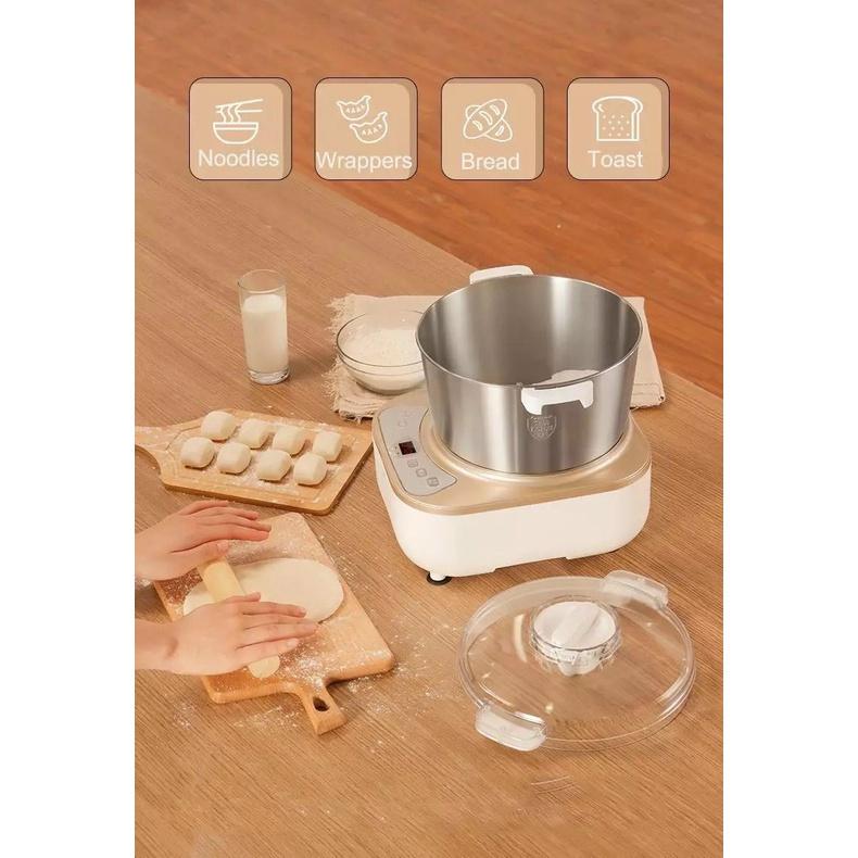 (TNB015) Máy trộn bột, nhào bột Ran-bem 5 lít- 7 lít (mã 526D), tiện lợi, đa năng, thích hợp chế biến thực phẩm tạo gia