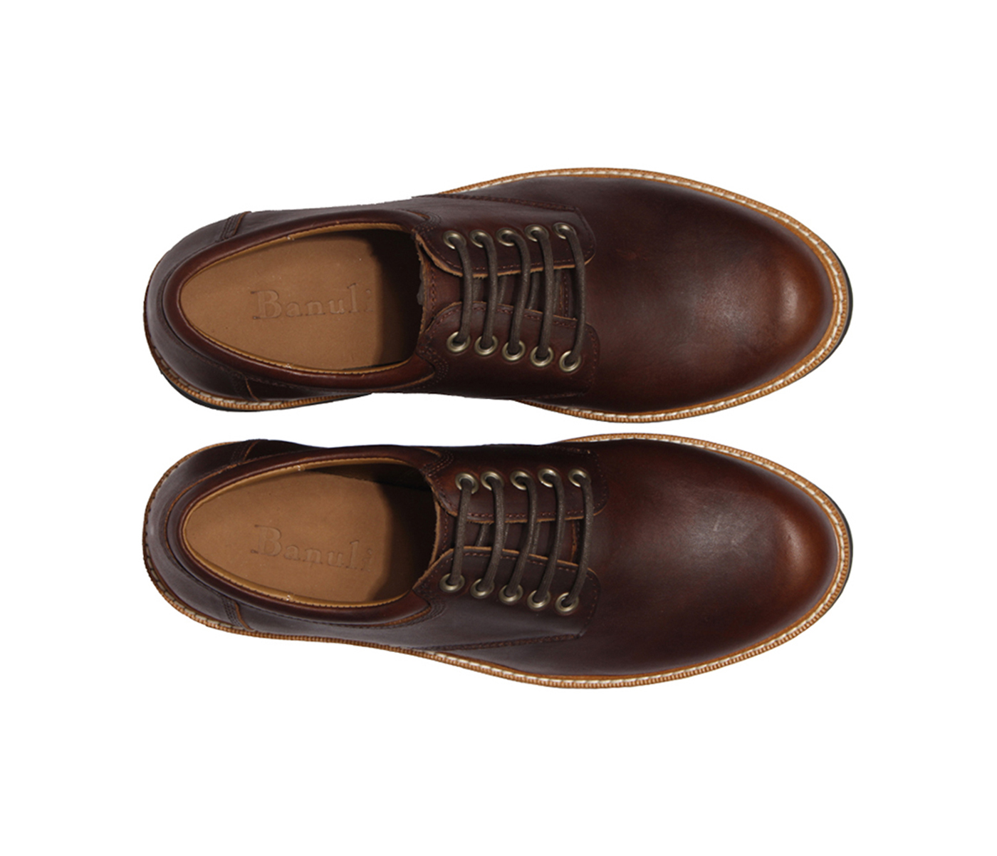 Giày Tây Cổ Điển Banuli Nam Plain Toe Derby B2PD3C0