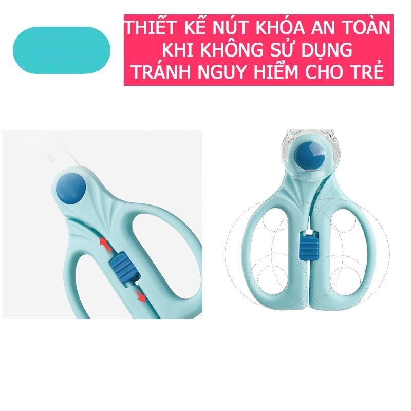 KÉO CẮT THỨC ĂN CHO BÉ CAO CẤP