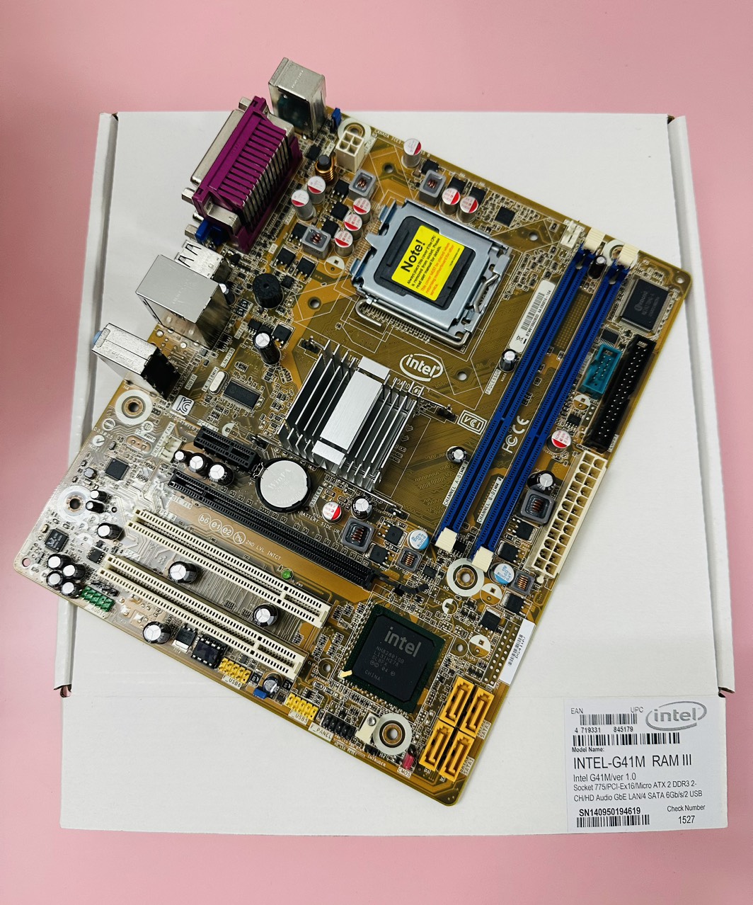 Bo Mạch Chủ (Mainboard) INTEL G41/DDR3 - HÀNG CHÍNH HÃNG