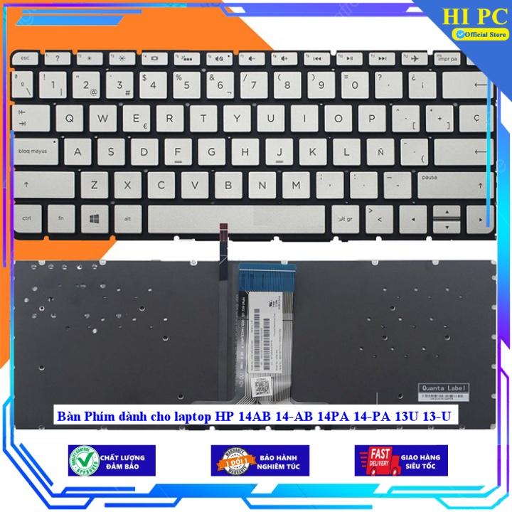 Bàn Phím dành cho laptop HP 14AB 14-AB 14PA 14-PA 13U 13-U - Hàng Nhập Khẩu