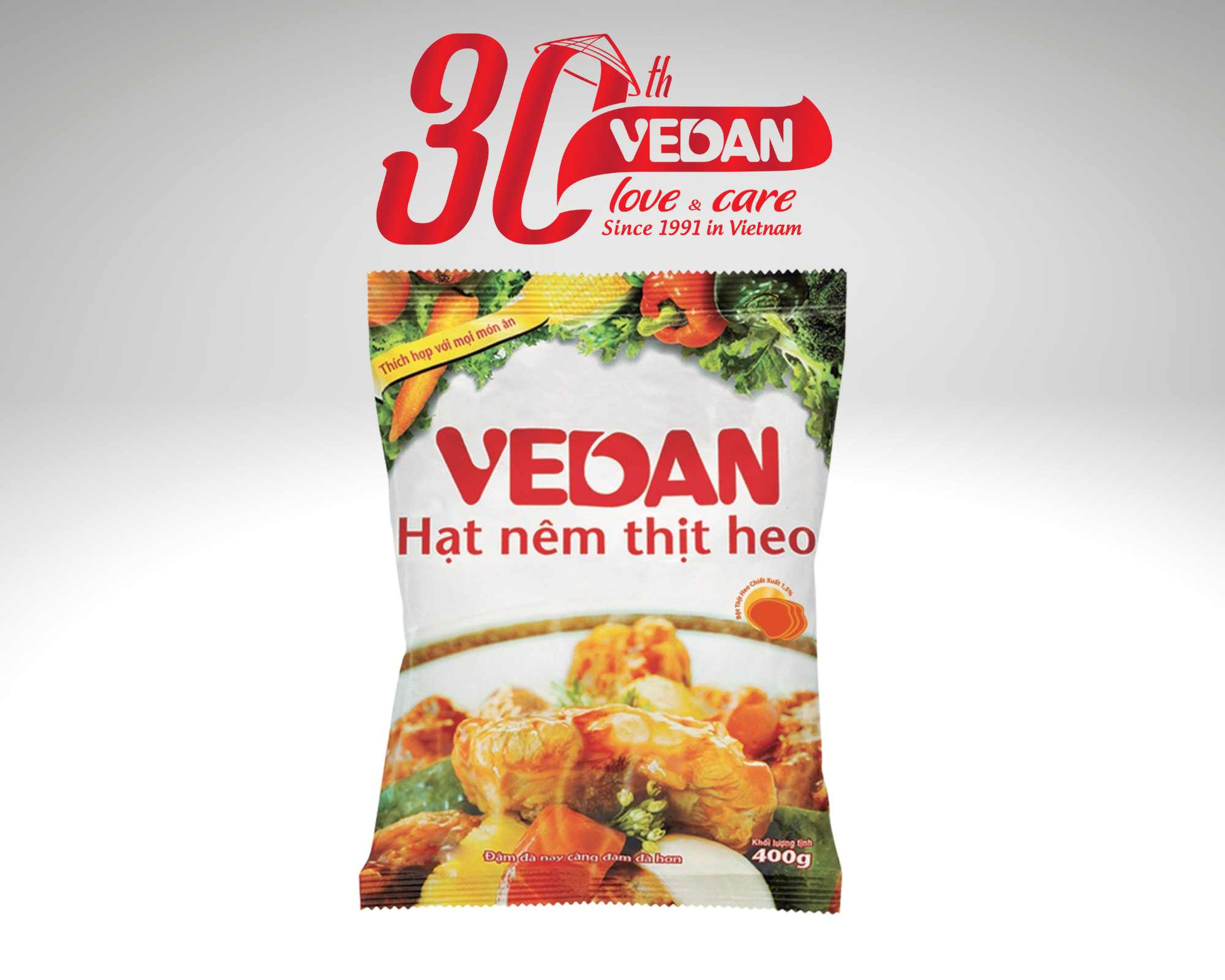 Hạt Nêm Thịt Heo-Xương Hầm VEDAN 3kg