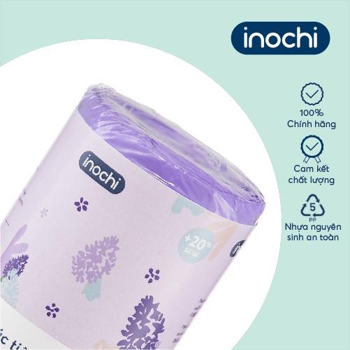Túi rác tiện dụng Inochi - Soji 10L x 35 túi Hương Lavender có quai cầm