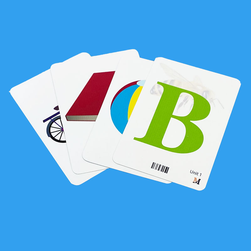 4 Bộ flashcard Tiếng Anh Lớp 1 2 3 khổ A7, có phát âm và hình ảnh sinh động