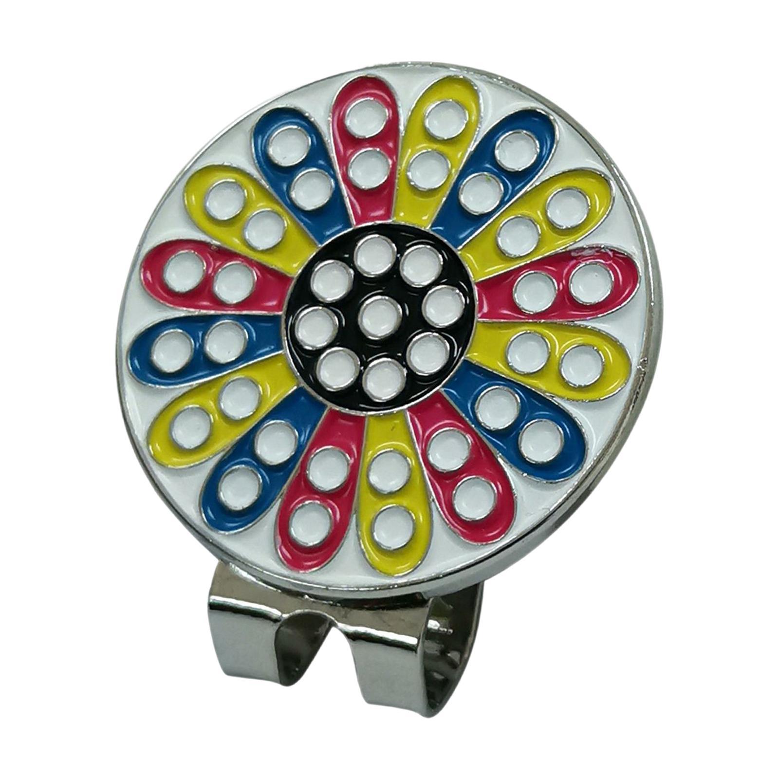 Golf Ball Marker Durable Lightweight Holder for Golf Accessories