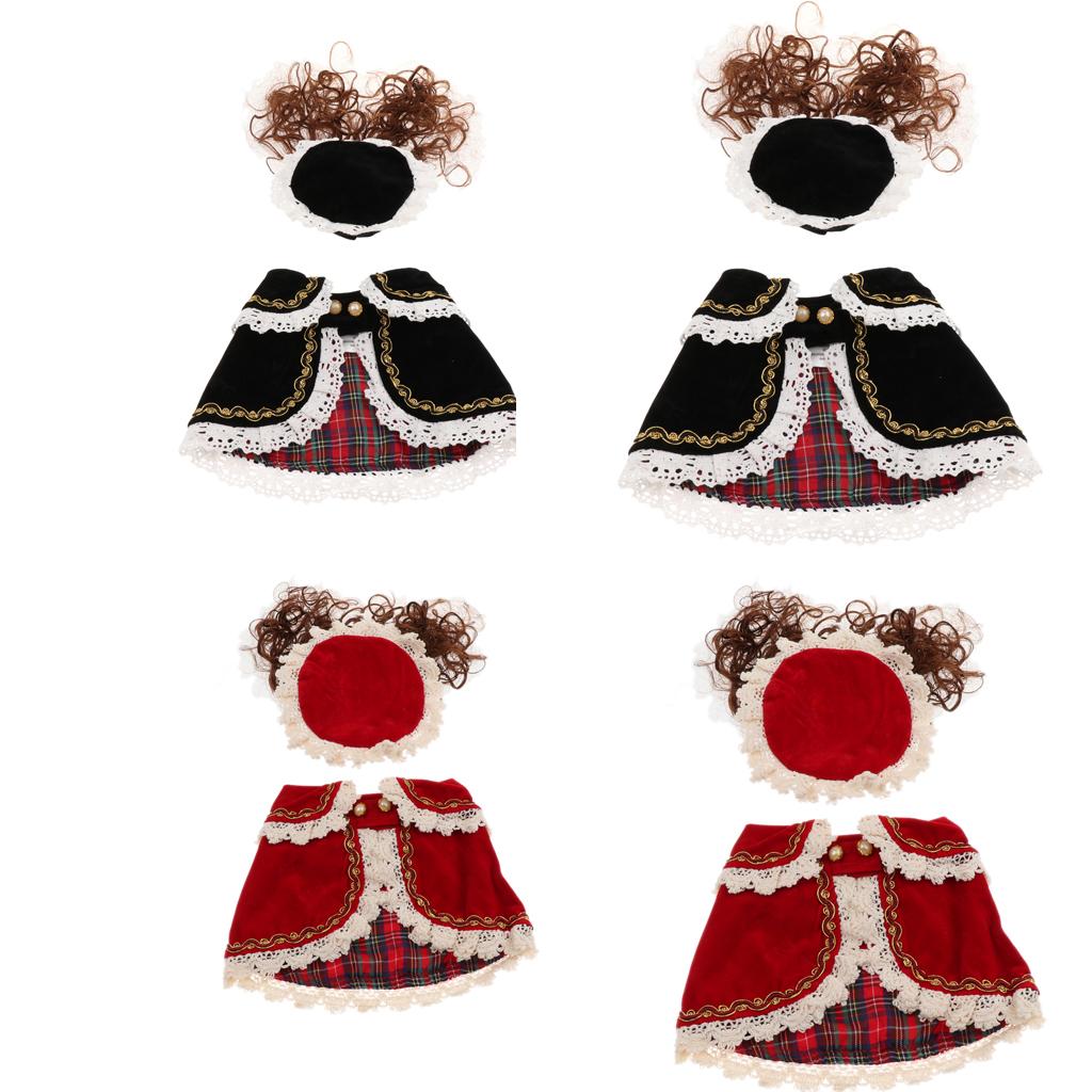 Royal Princess Pet Dog Teddy Chihuahua Poodle Halloween Apprarel Outfit