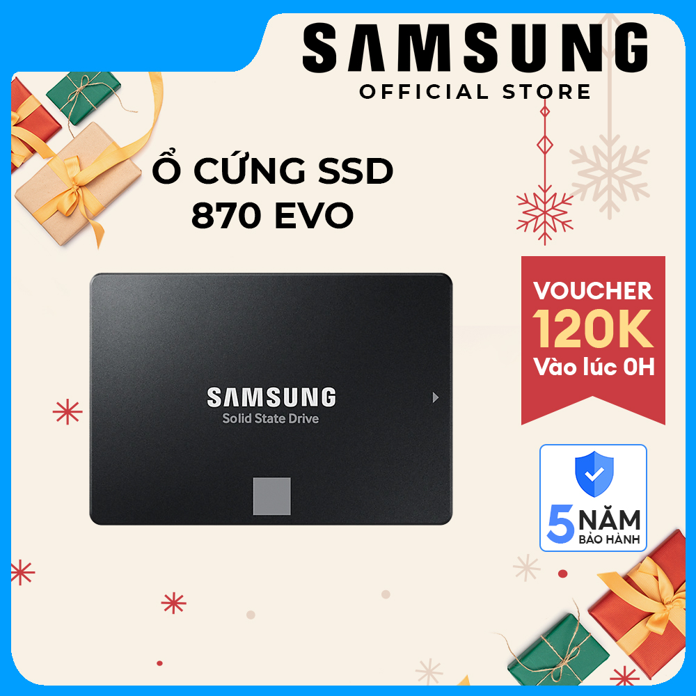 Ổ cứng gắn trong SSD Samsung 870 EVO 250GB | 500GB | 1TB 2.5 inch SATA 3  - Hàng chính hãng