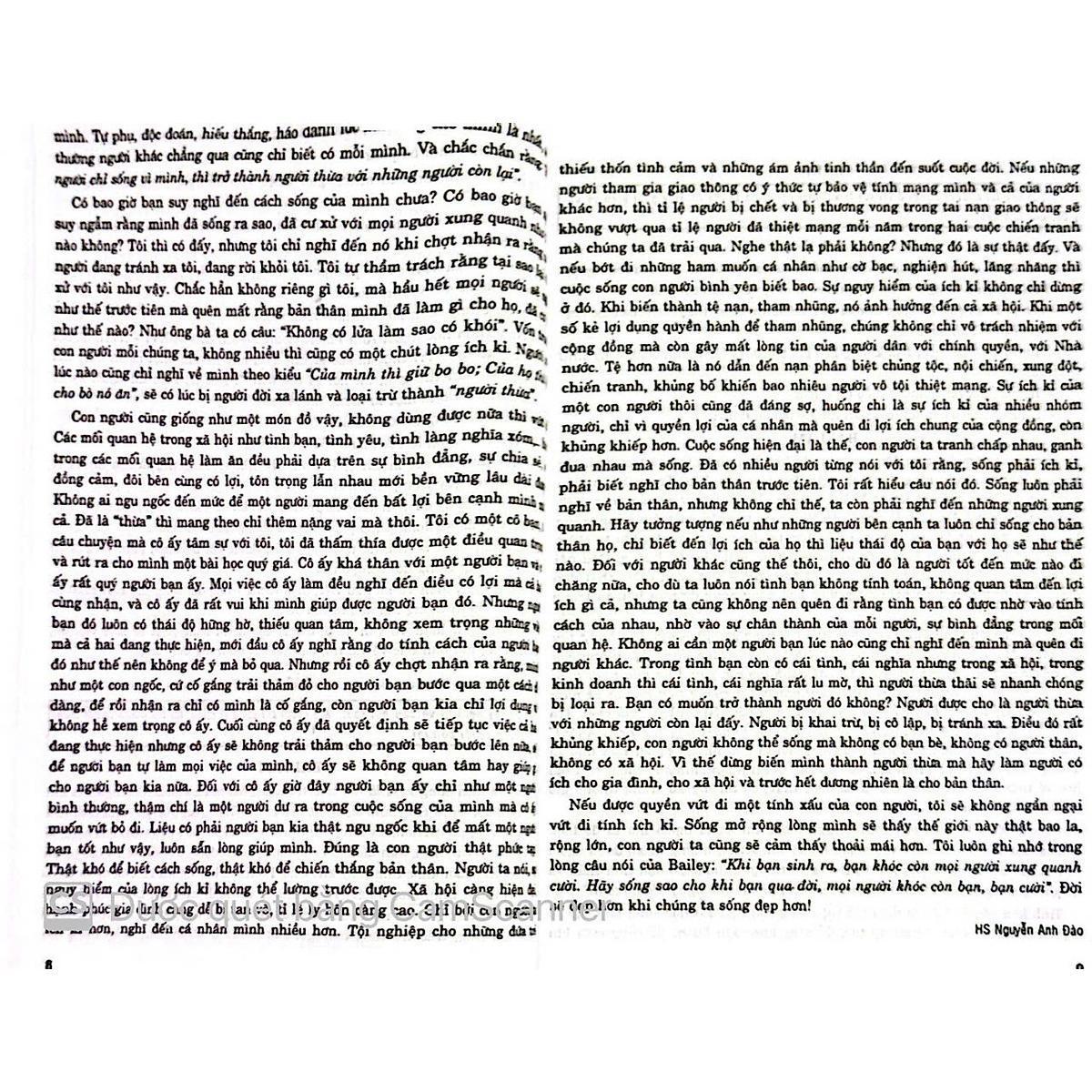 Sách - Những Bài Văn Mẫu Nghị Luận Xã Hội - ĐN - Hồng Ân