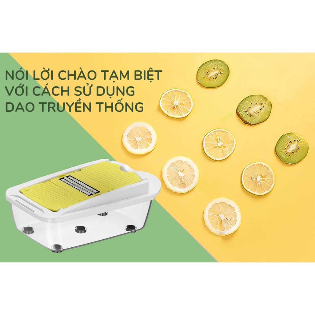 Bộ Dụng Cụ Cắt Gọt Rau Củ Quả Đa Năng Eroc VEGETALBE DICER V-KT-VD01 - Hàng Chính Hãng Eroc