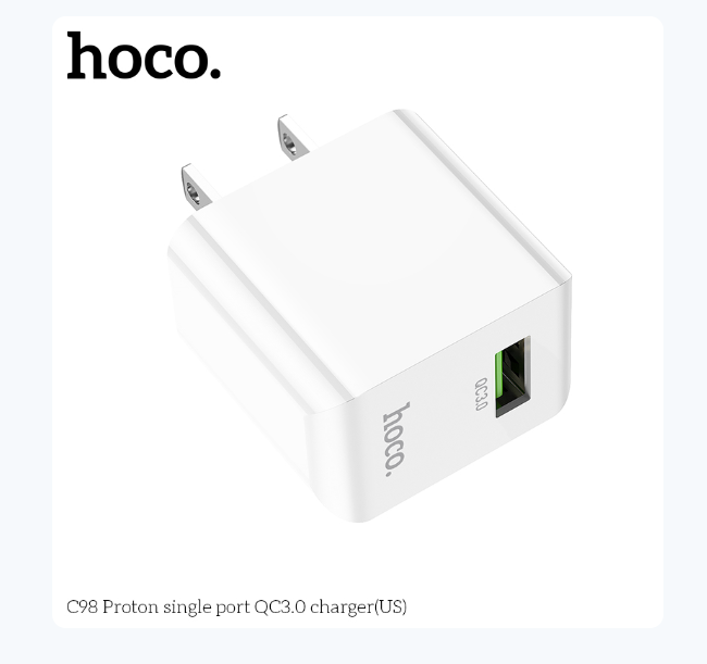 Củ Sạc Nhanh Hoco C98 - UC-A413-13 - hàng chính hãng