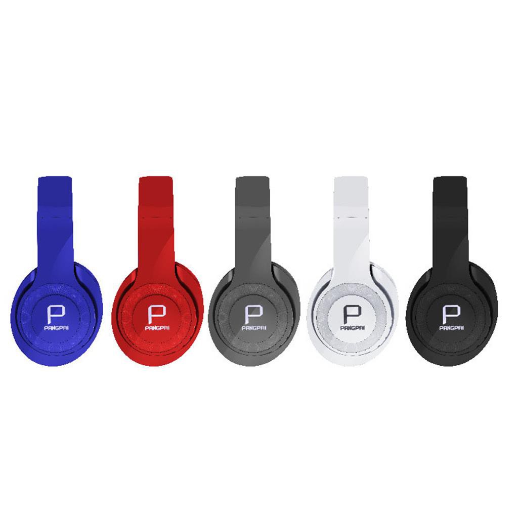 Tai nghe bluetooth chụp tai pangpai P57 version 4.2 có khe cắm thẻ nhớ - Âm Thanh Stereo Đỉnh Cao-Hàng nhập khẩu( màu  ngẫu nhiên)