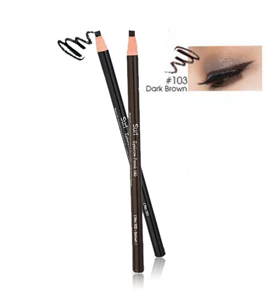 Chì Kẻ Mày Xéo Suri Eyebrow Pencil E271-  #103 - Nâu đỏ