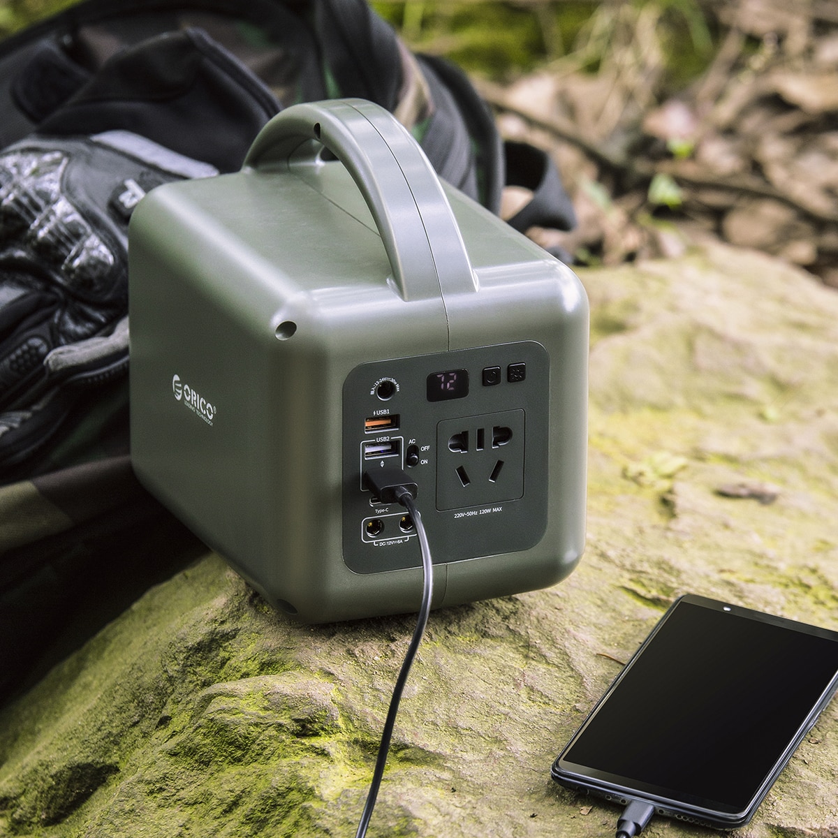 Trạm sạc dự phòng Power On-The-Go Portable Power Station 220V PD 60W Quick Charge 39000mAh