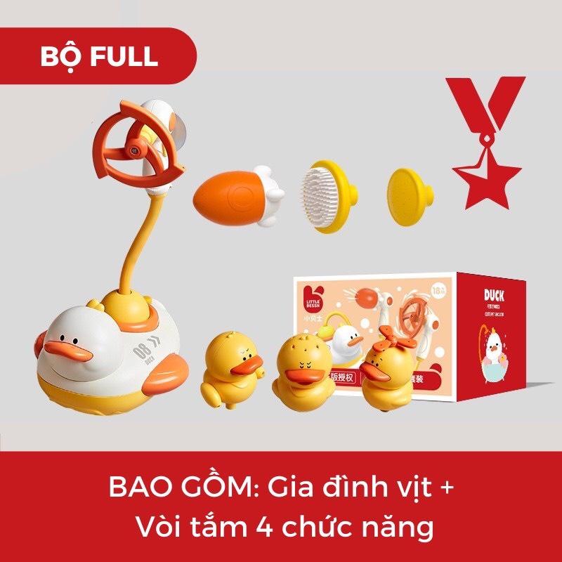 DUCK SHOWER ĐẠI CHIẾN BỂ BƠI ️ ĐỒ CHƠI NHÀ TẮM - VỊT VÀNG PHUN NƯỚC 5 CHẾ ĐỘ CỰC YÊU MẪU MỚI NHẤT 2022
