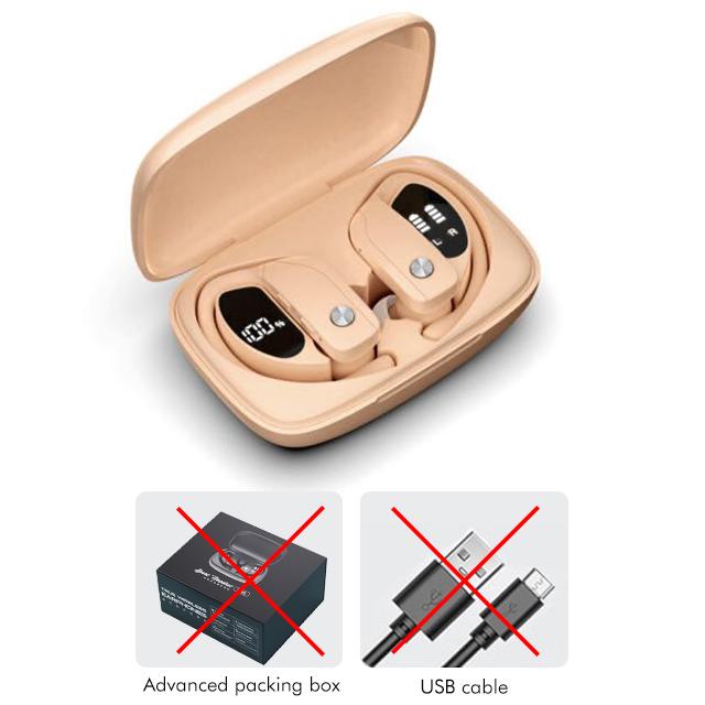 Bluetooth V5.1 Tai Nghe Nhét Tai Không Dây Tai Nghe Có Mic Thể Thao Chống Thấm Nước Tai Nghe Sạc Hộp Dành Cho Android IOS Màn Hình Hiển Thị LED
