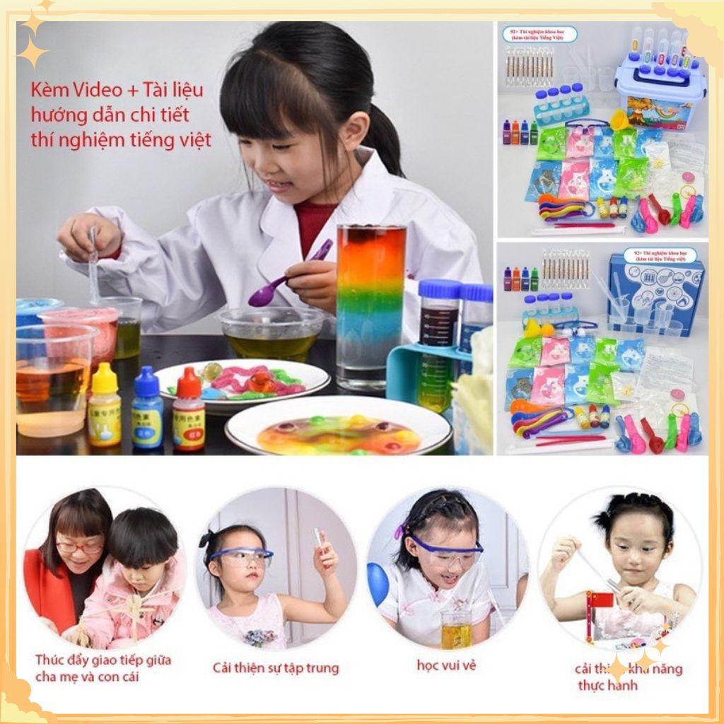 Bộ 78 Thí Nghiệm Khoa Học Vật Lý, Hóa Học Cho Trẻ Em Khám Phá Nguyên Lý Khoa Học (Hướng Dẫn Tiếng Việt)