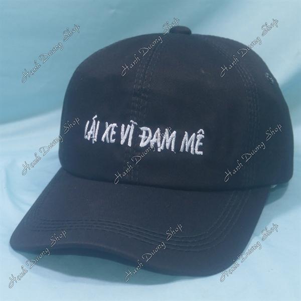 Set Nón Cặp Bucket &amp; Cap Lái Xe Vì Đam Mê (LXV01); (KLX01) - Combo Lái Xe Vì Đam Mê