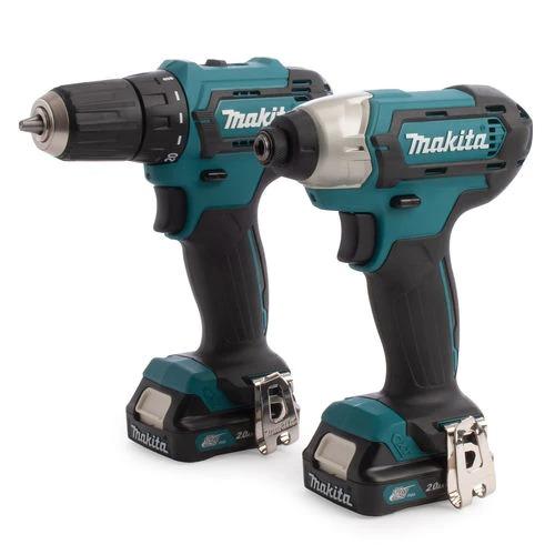 BỘ MÁY KHOAN VẶN VÍT DÙNG PIN 12V MAKITA CLX205SX2 - HÀNG CHÍNH HÃNG