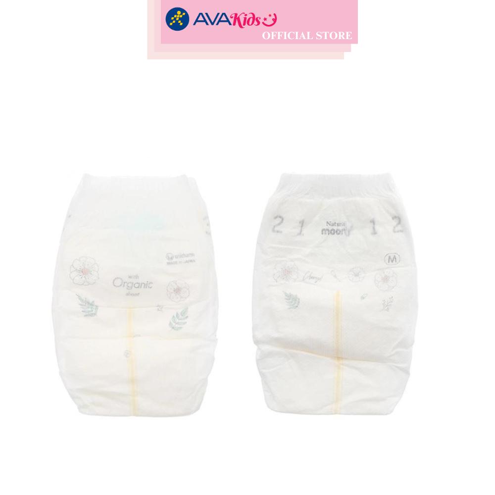 Tã dán Moony Natural size M 46 miếng (6 - 11 kg)