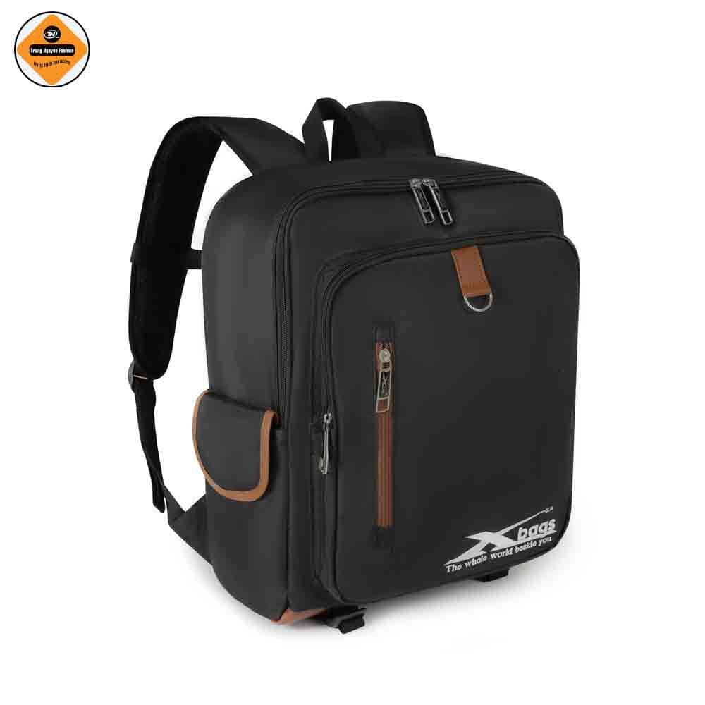 Balo học sinh đựng laptop 14 inch Xbags Yame – Balo trung học cao cấp, thời trang, sang trọng nhiều ngăn đi học, đi làm XB3101