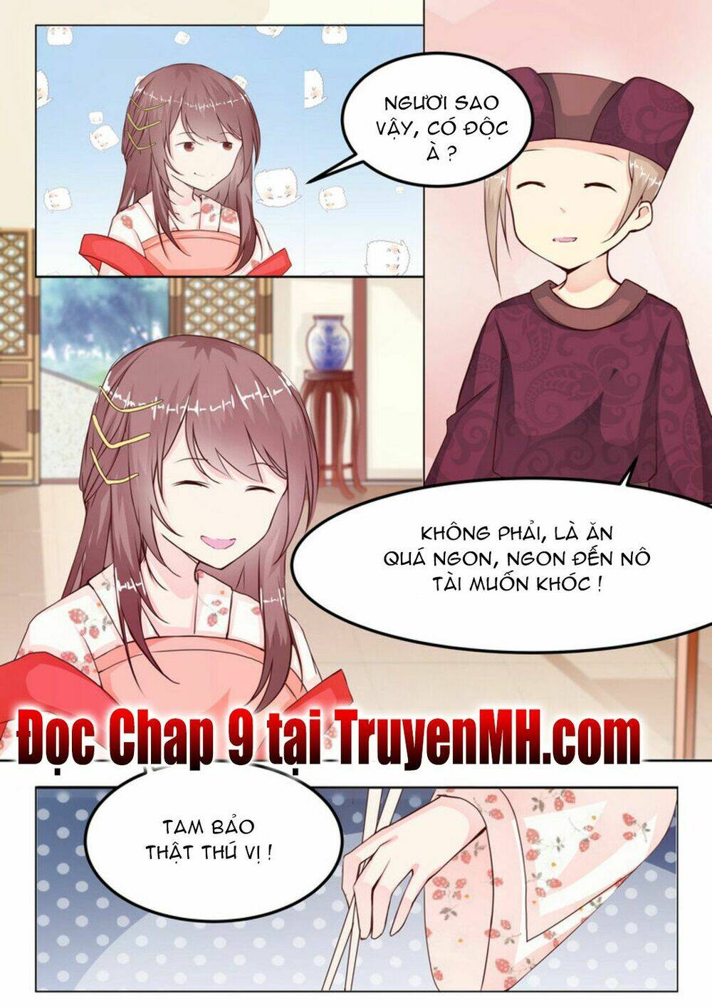 hoàng đế trung nhị bệnh chapter 8 9