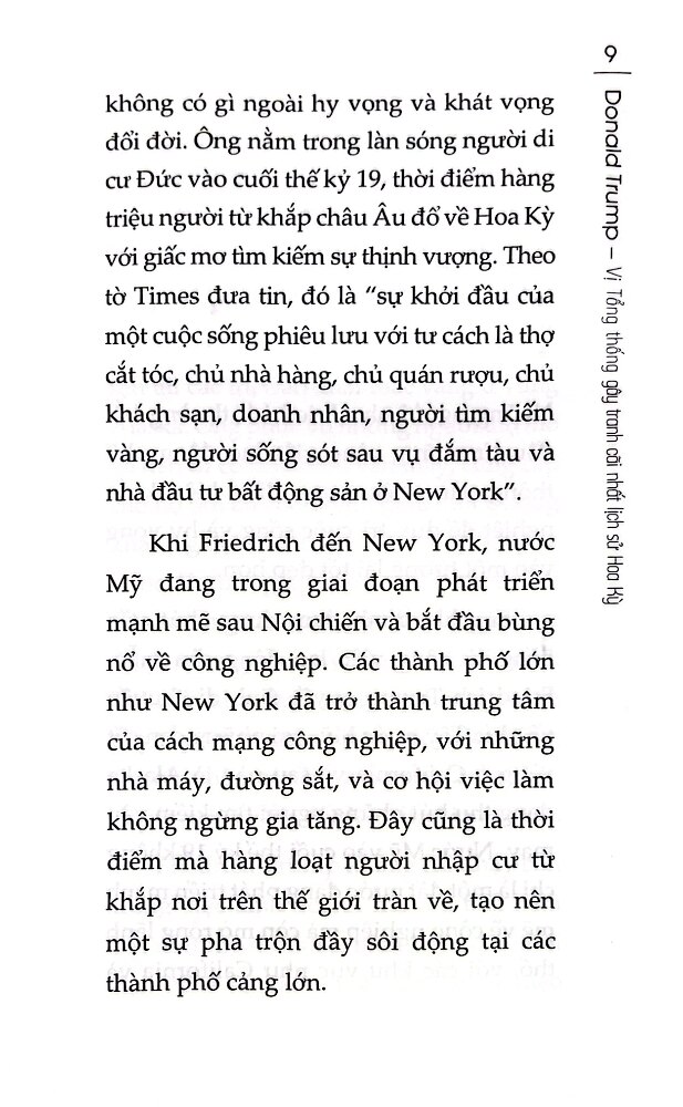 Donald Trump - Không Bao Giờ Bỏ Cuộc (Vị Tổng Thống Gây Tranh Cãi Lịch Sử Hoa Kỳ) - SB